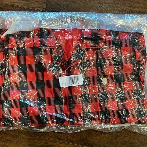 Nwt Carter’s Adult Buffalo Check Pajamas XL - Picture 9 of 11